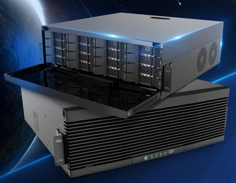 64CH 12MP H.265+ Smart Rackmount NVR Hot Swap (16 HDD Max Capacity) image 1