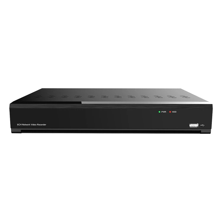 8 Channel 12MP H.265+ Smart POE NVR With 44TB (2x22TB) HDD Capacity - HDD Not Included image 0